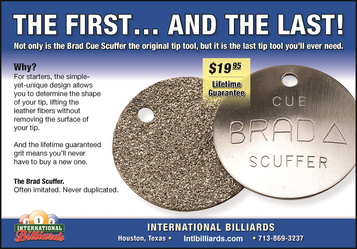International Billiards BRAD Scuffer