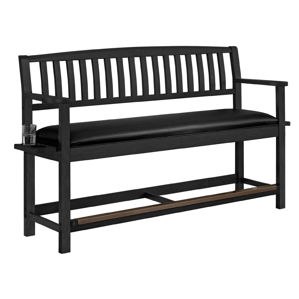 Legacy Billiards The Classic Backed Storage Bench
