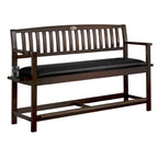 Legacy Billiards The Classic Backed Storage Bench