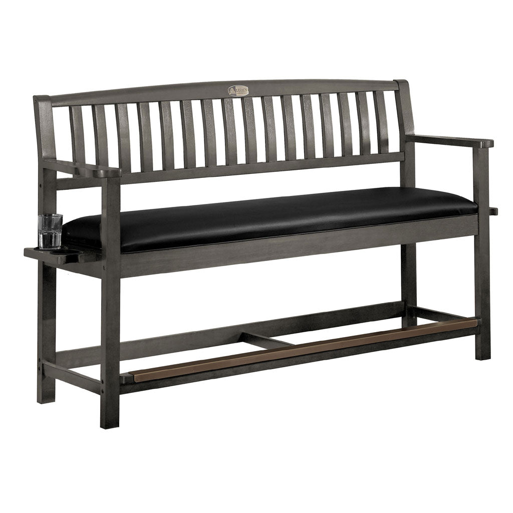 Legacy Billiards The Classic Backed Storage Bench