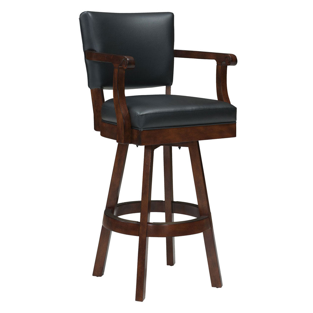 Legacy Billiards Classic Backed Barstool