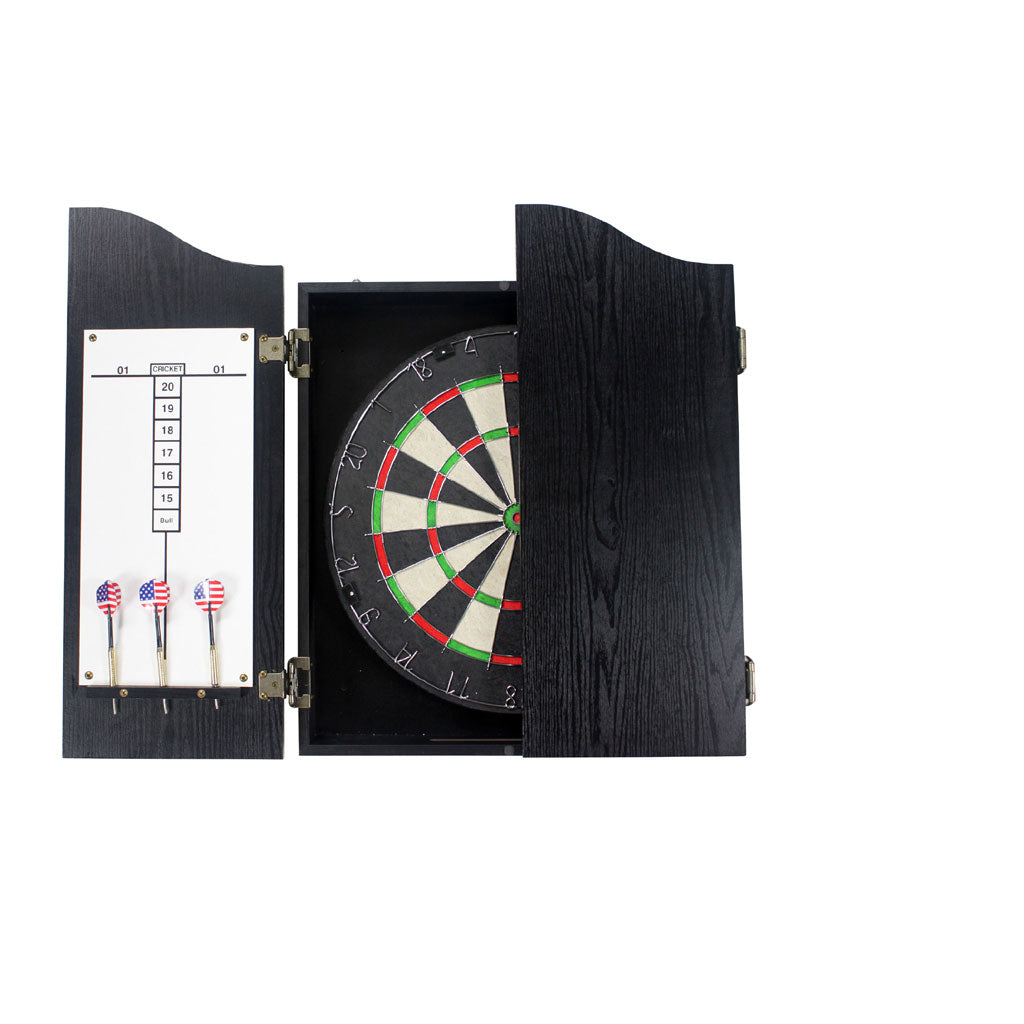 Legacy Billiards Heritage Dartboard Cabinet Set