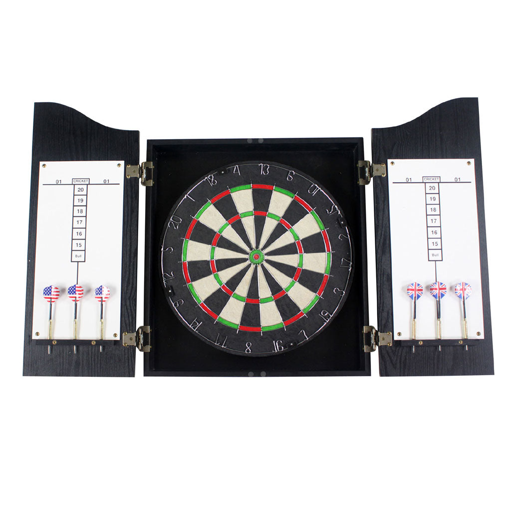 Legacy Billiards Heritage Dartboard Cabinet Set