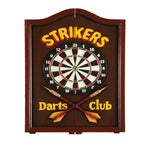 RAM Gameroom Darts Club Dartboard Cabinet