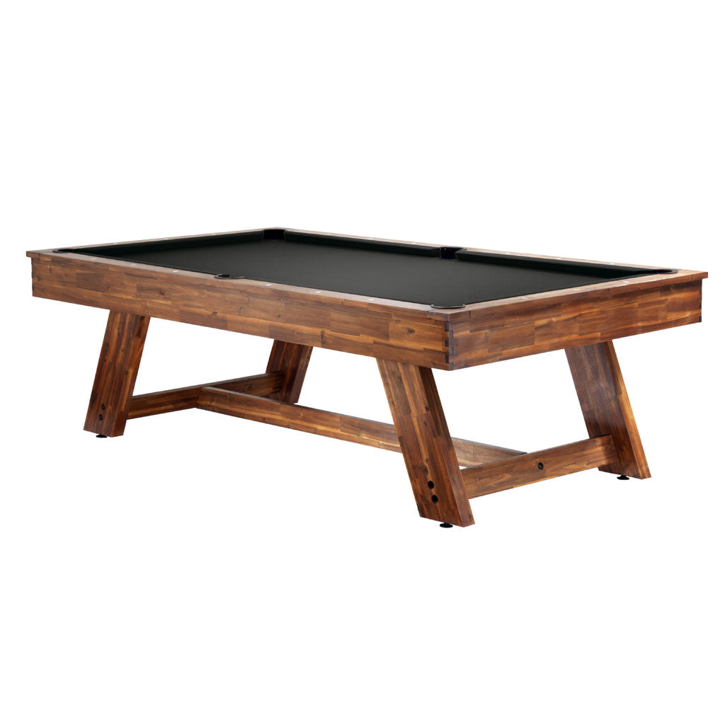 Legacy Billiards The Barren Outdoor Pool Table Solid Wood Slate